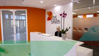 The inside of a DS Smith office